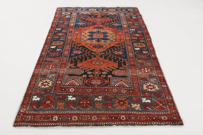 Persian Hamadan Rug | 4' 3" x 6' 8"