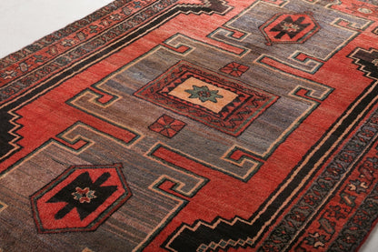 Persian Hamadan Rug | 4' 5" x 7' 6"