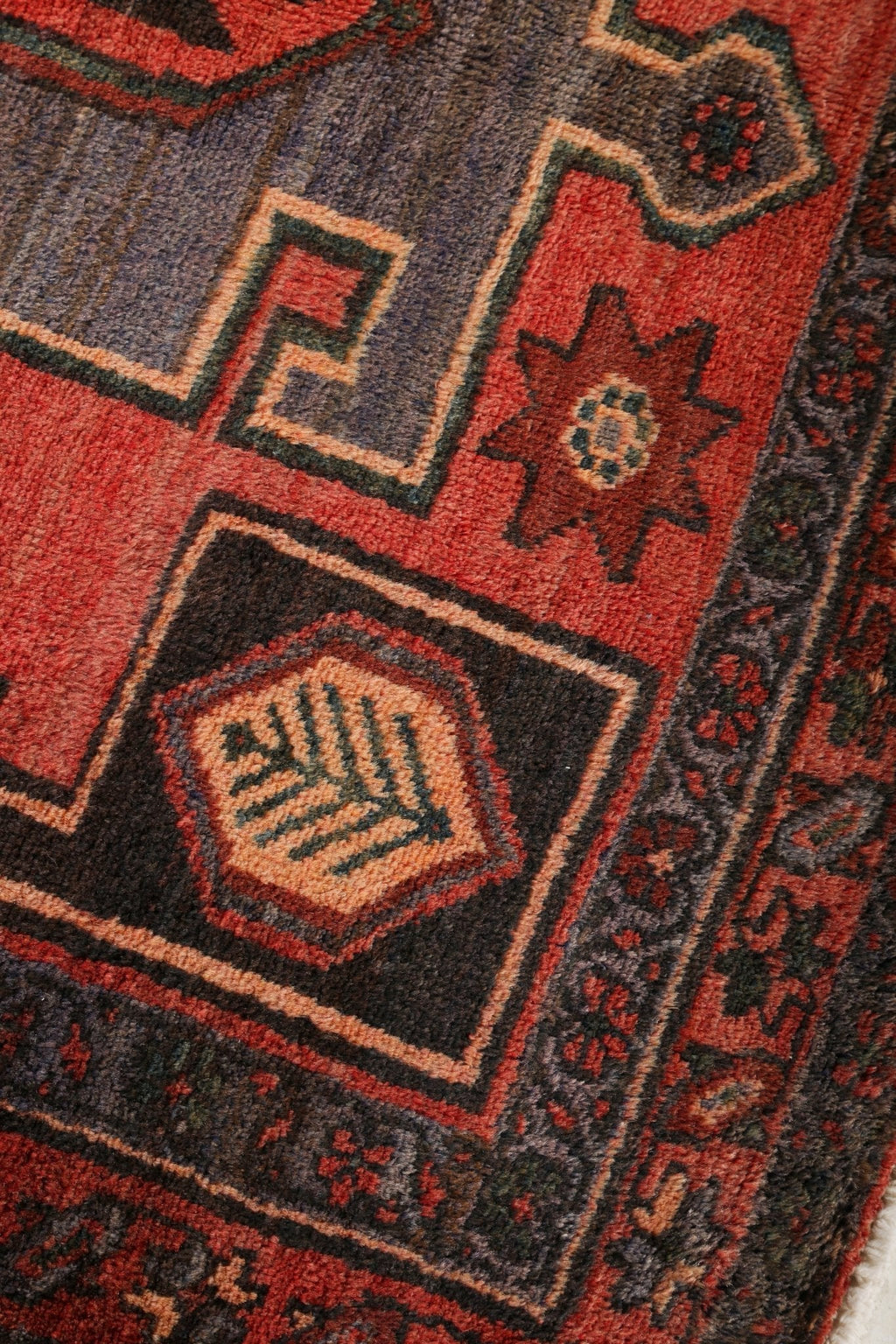 Persian Hamadan Rug | 4' 5" x 7' 6"
