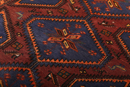 Persian Hamadan Rug | 4' 6" x 7' 3"