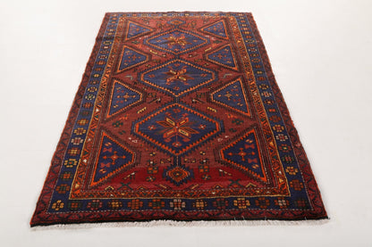 Persian Hamadan Rug | 4' 6" x 7' 3"