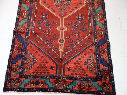 Persian Hamadan Runner Rug | 3' 3” x 6' 9"