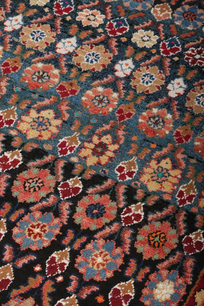 Persian Hamadan Runner Rug | 3' 9" x 9' 2"