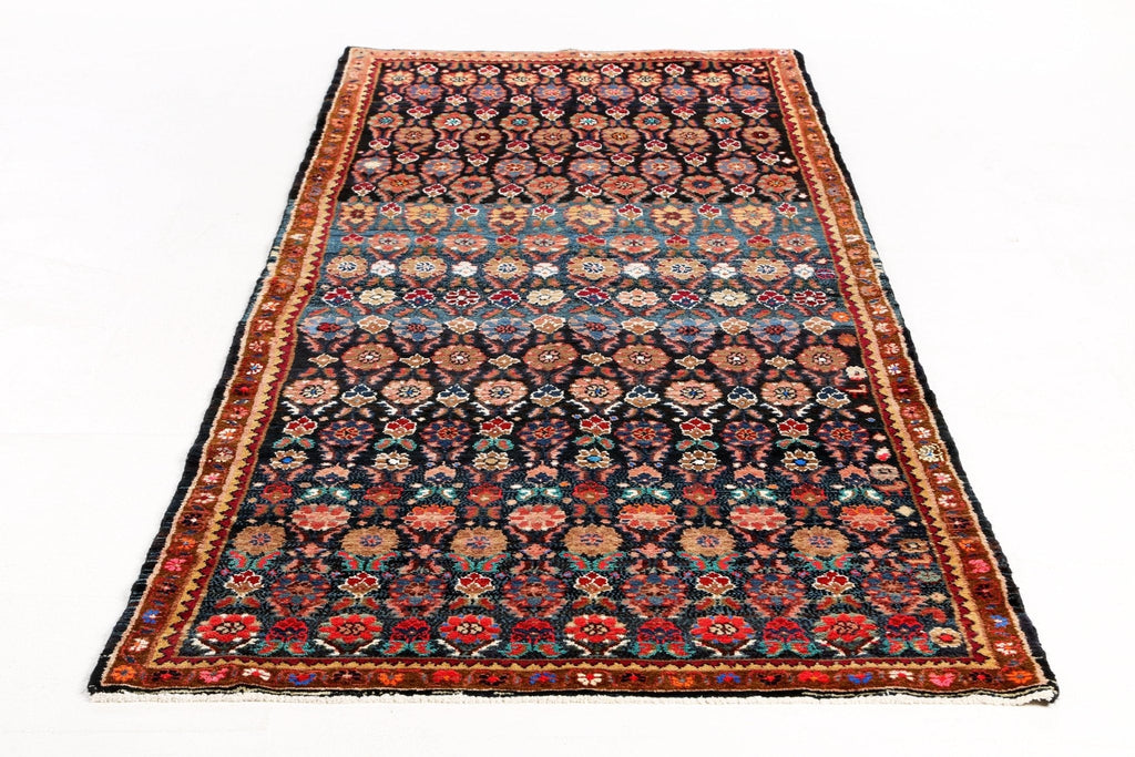 Persian Hamadan Runner Rug | 3' 9" x 9' 2"