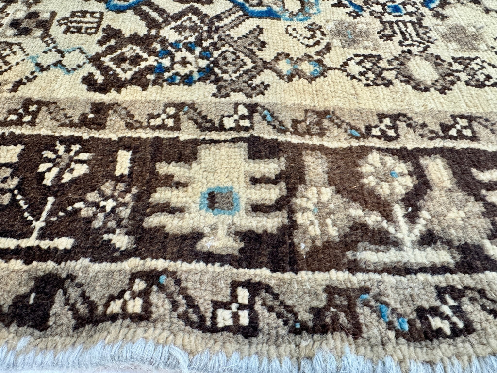 Persian Hosseinabad Runner Rug | 3' 8” x 10' 2"