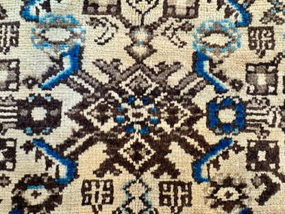 Persian Hosseinabad Runner Rug | 3' 8” x 10' 2"