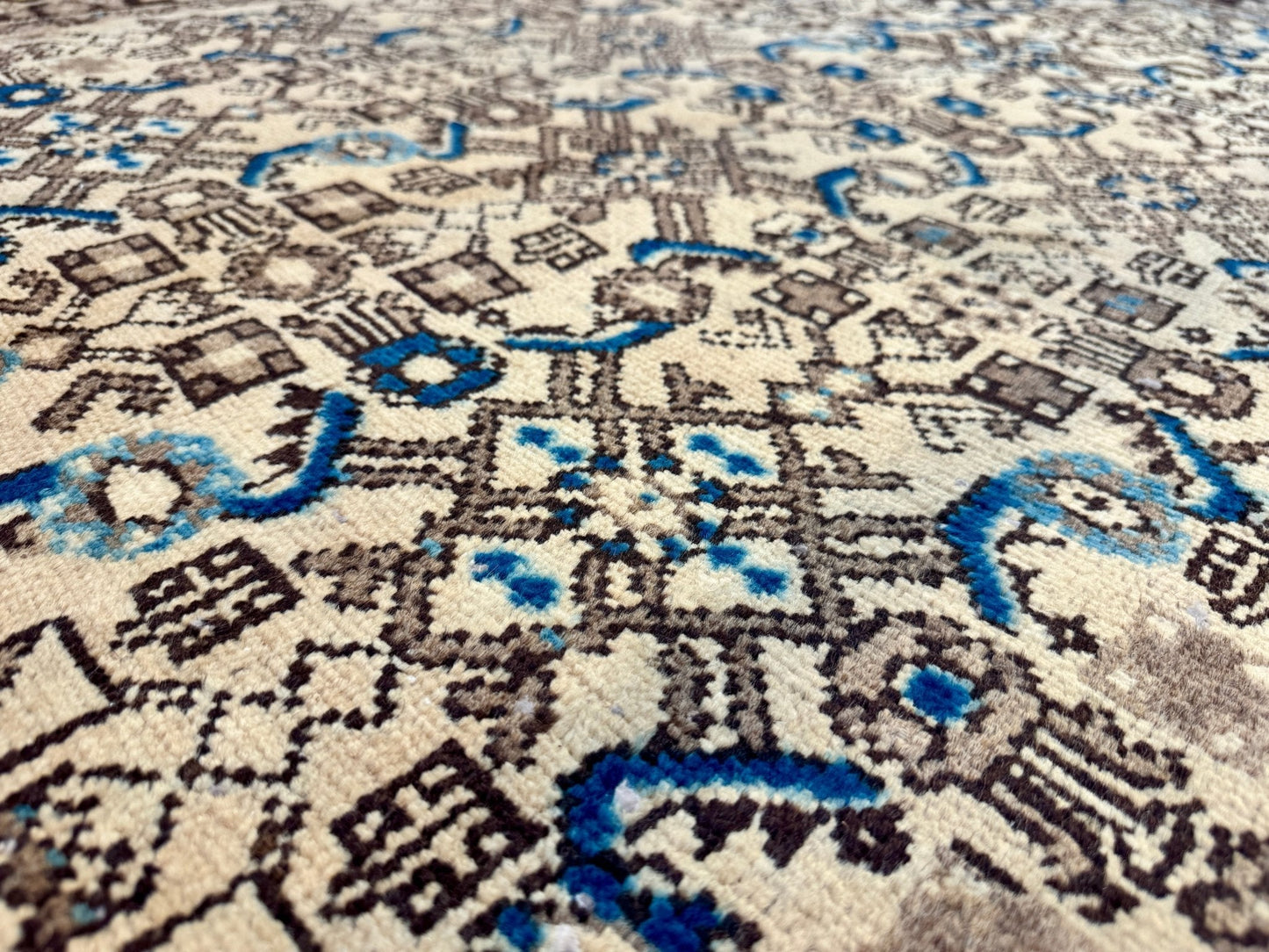 Persian Hosseinabad Runner Rug | 3' 8” x 10' 2"