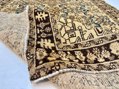 Persian Hosseinabad Runner Rug | 3' 8” x 10' 2"