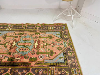 Persian Jozan Rug | 3' 7” x 4' 11"