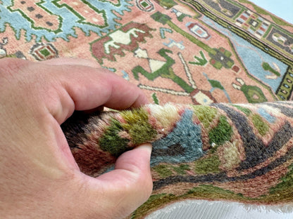Persian Jozan Rug | 3' 7” x 4' 11"