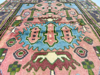 Persian Jozan Rug | 3' 7” x 4' 11"