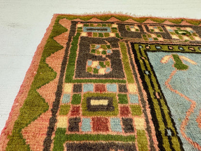 Persian Jozan Rug | 3' 7” x 4' 11"