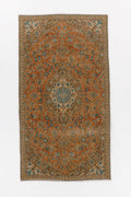 Persian Kashan Rug | 4' 3" x 8' 5"