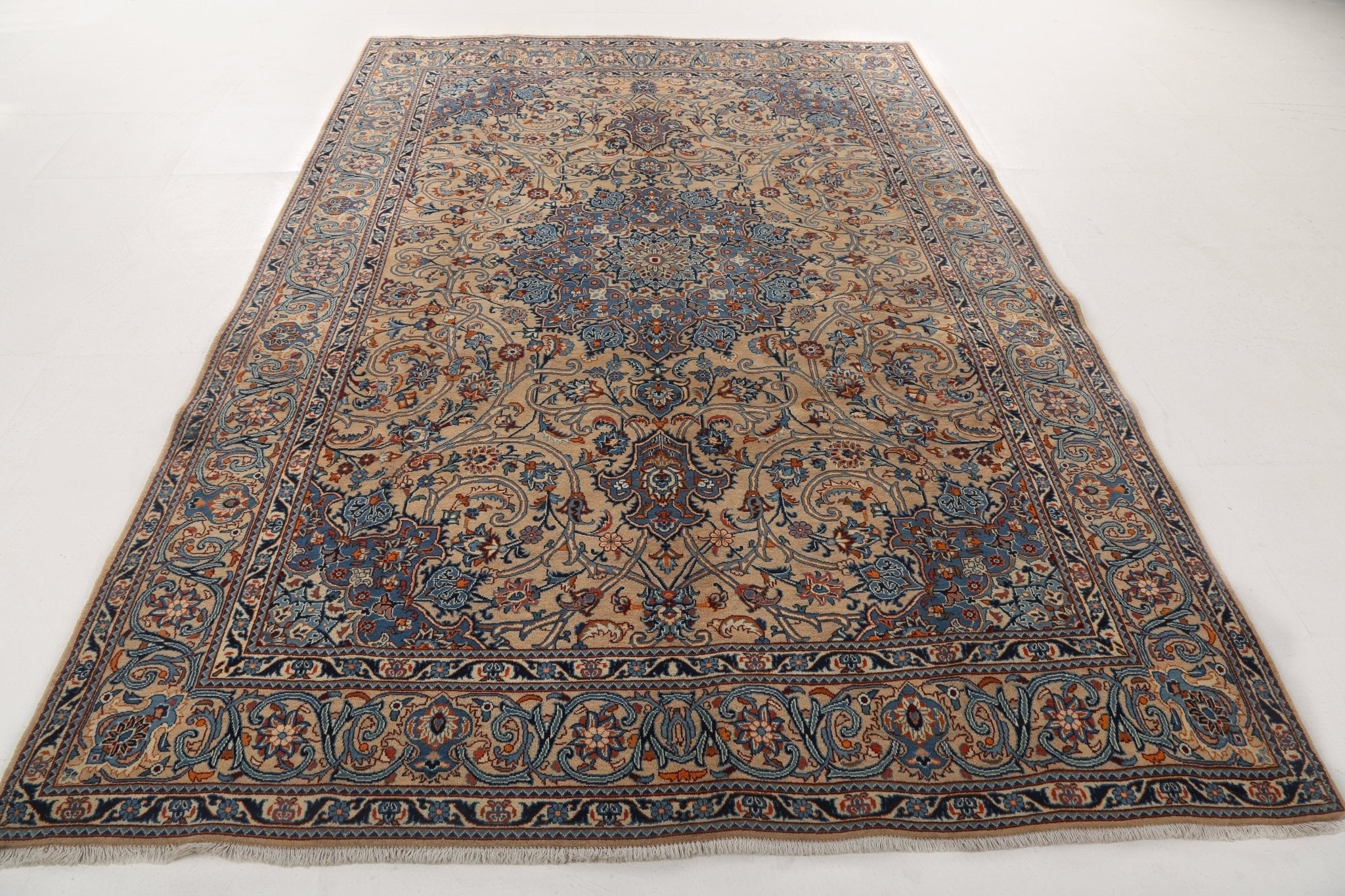 Persian Kashmar Rug | 6' 7" x 9' 4"