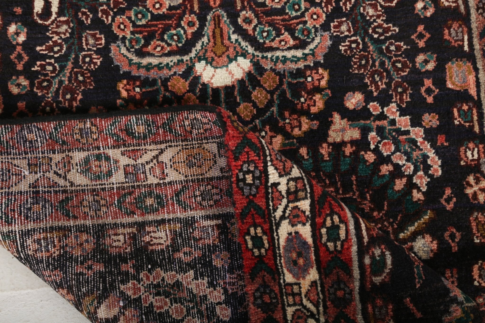 Persian Lilihan Runner Rug | 3' 5" x 11' 4"