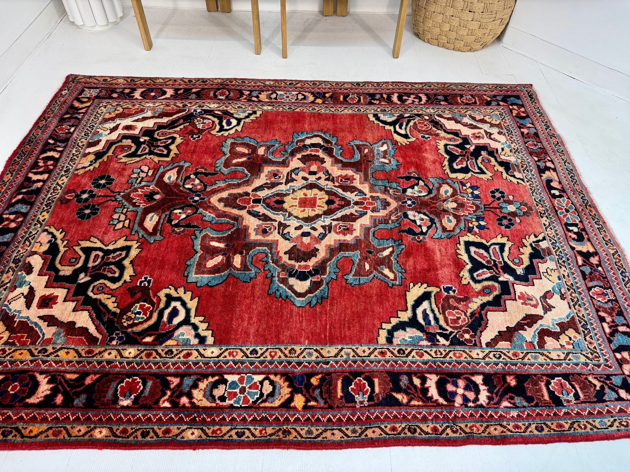 Persian Mahal Rug | 5' 4” x 7' 3"