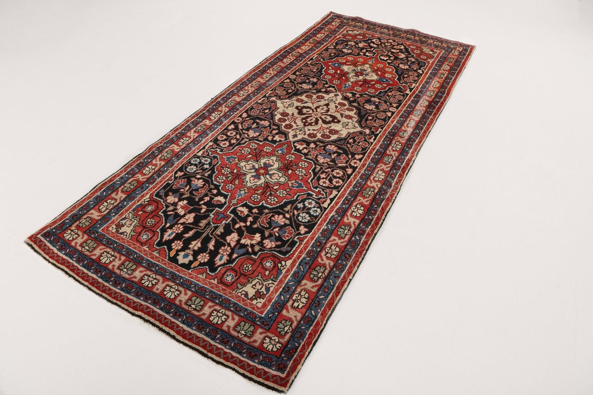 Persian Mahal Runner Rug | 3' 9" x 9' 3"