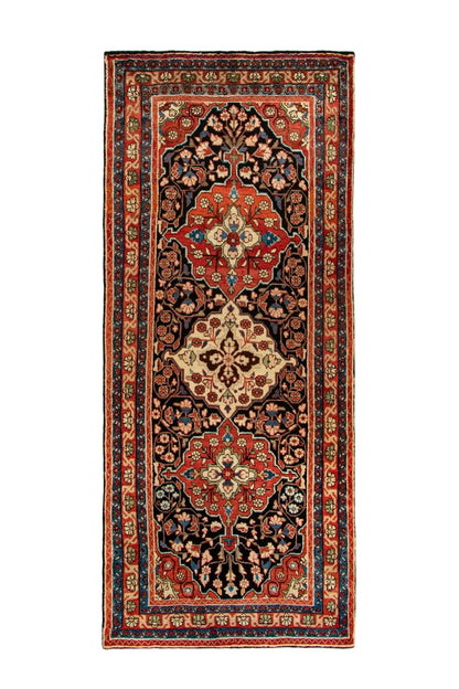 Persian Mahal Runner Rug | 3' 9" x 9' 3"
