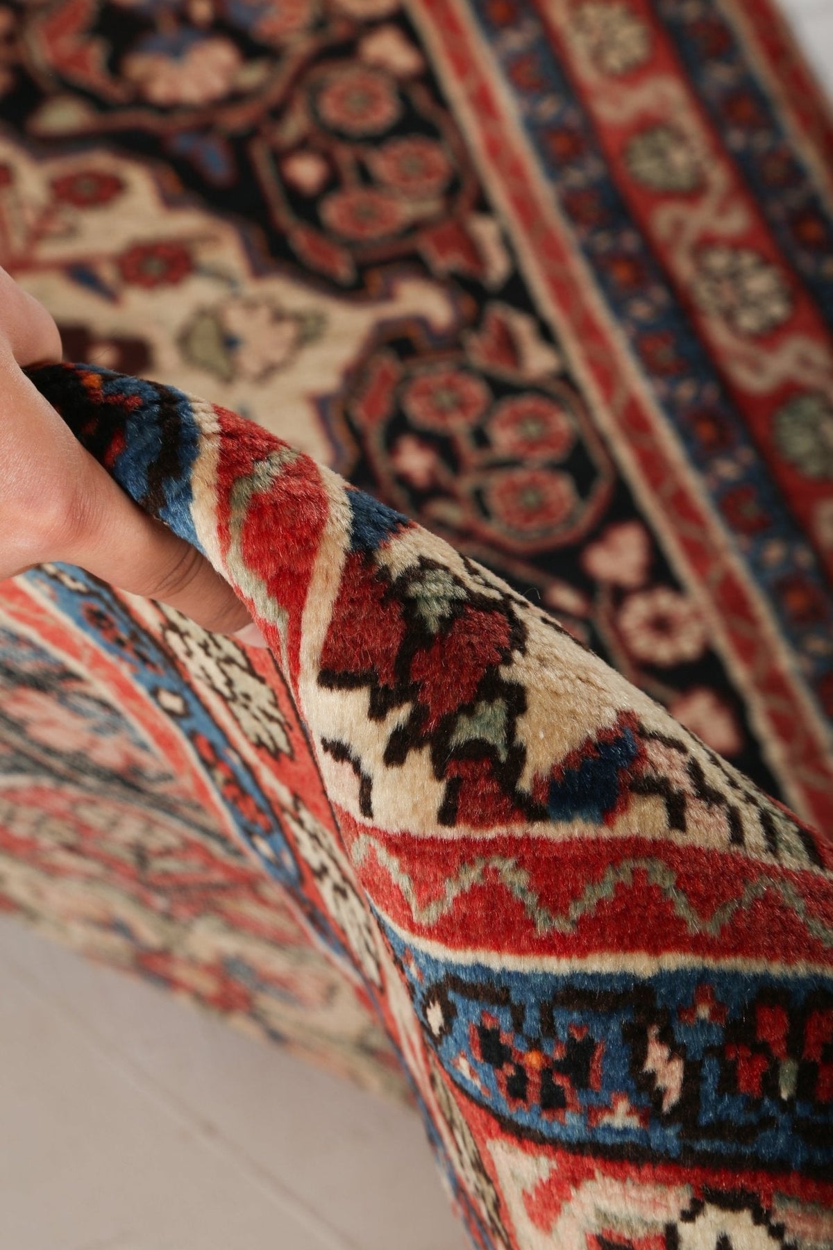 Persian Mahal Runner Rug | 3' 9" x 9' 3"