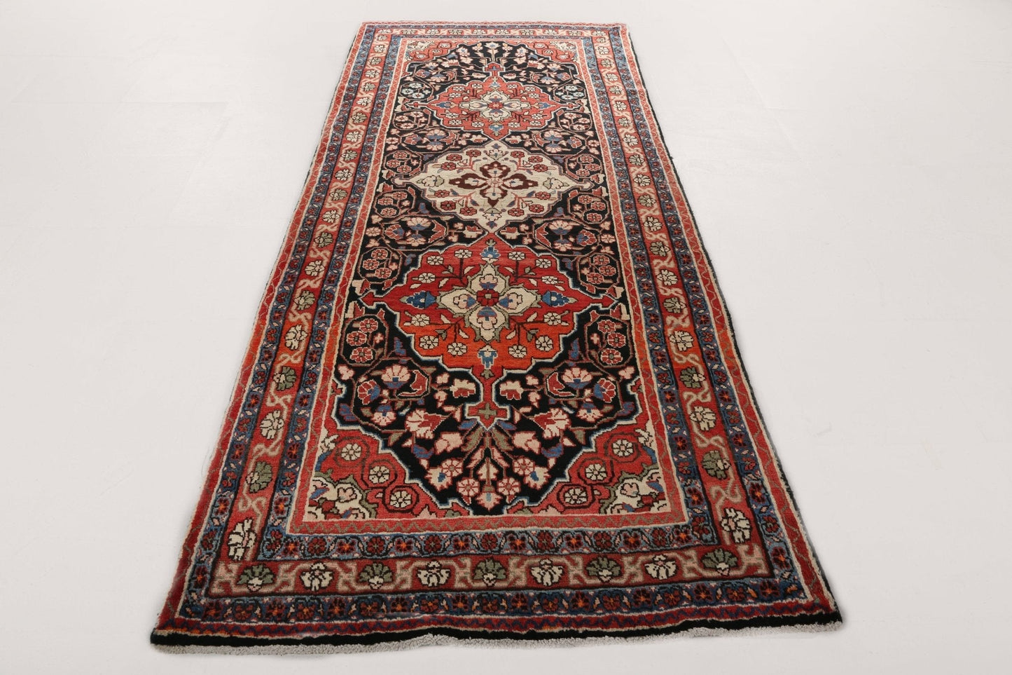 Persian Mahal Runner Rug | 3' 9" x 9' 3"