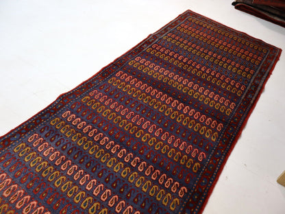 Persian Viss Runner Rug | 2' 11” x 7' 11"