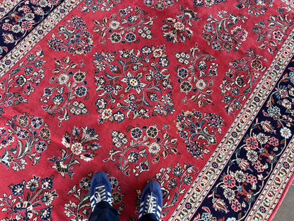 Persian Sarouk Rug | 6' 11" x 9' 10"