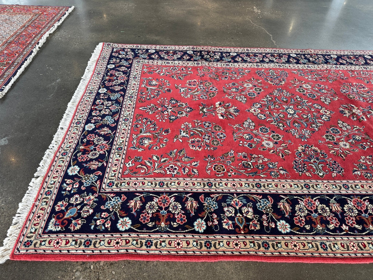 Persian Sarouk Rug | 6' 11" x 9' 10"