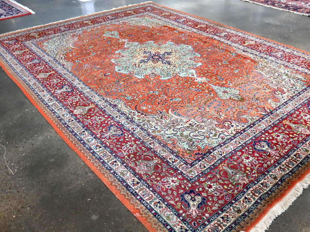 Persian Tabriz Rug | 10' x 13' 9"