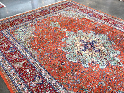 Persian Tabriz Rug | 10' x 13' 9"