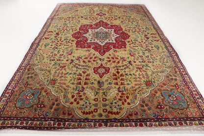 Persian Tabriz Rug | 7' 5" x 10' 8"