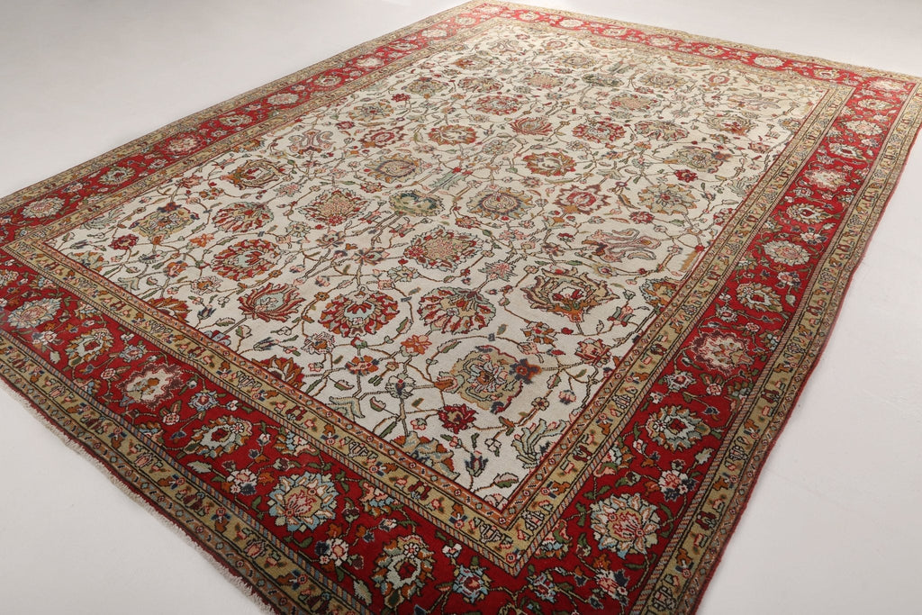 Persian Tabriz Rug | 9' 5" x 12' 10"