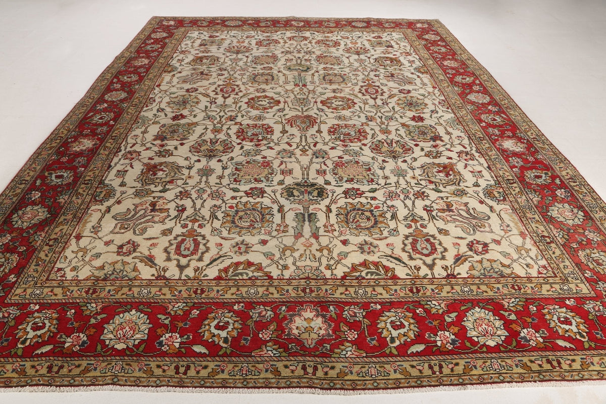 Persian Tabriz Rug | 9' 5" x 12' 10"