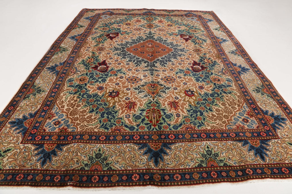 Persian Tabriz Rug | 9' 5" x 12' 8"