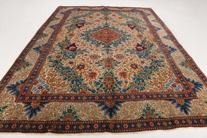 Persian Tabriz Rug | 9' 5" x 12' 8"