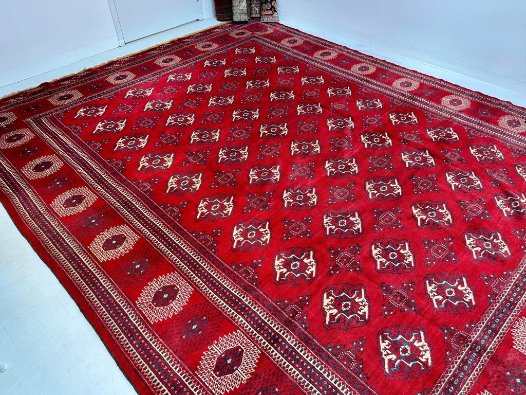 Persian Turkmen Rug | 10' x 12' 7"