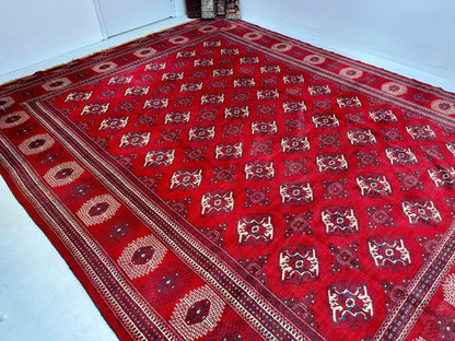 Persian Turkmen Rug | 10' x 12' 7"