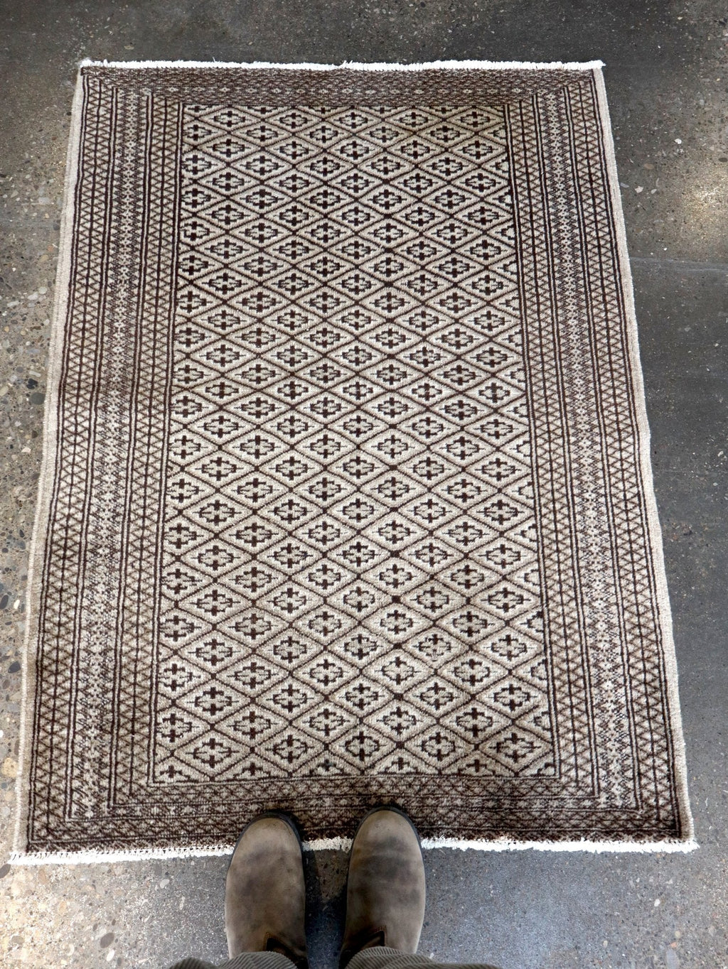 Persian Turkmen Rug | 3' 3" x 4' 5"