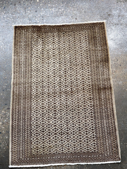 Persian Turkmen Rug | 3' 3" x 4' 5"