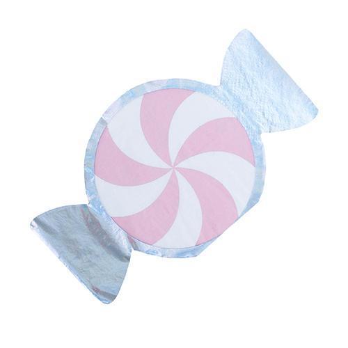 Pink Peppermint Napkins (SET of 16)