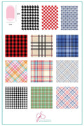 Clear Jelly Stamper - Got Plaid? Stamping Plate