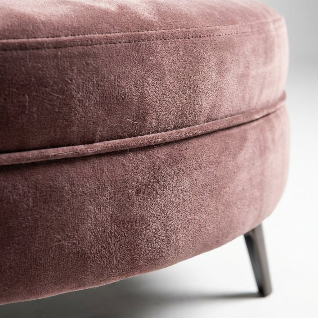 Plush Oval Bench