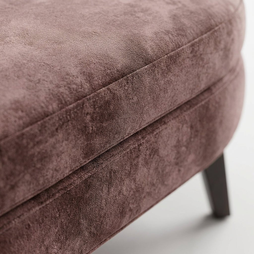 Plush Oval Bench