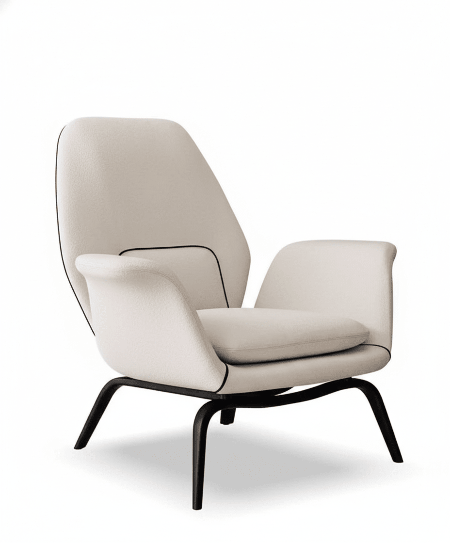 PM07 Premium Swivel Relaxation Chair with Ottoman
