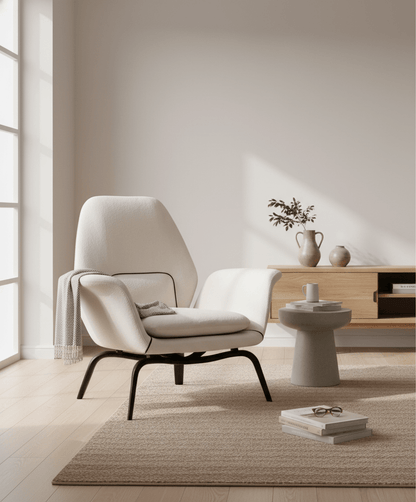 PM07 Premium Swivel Relaxation Chair with Ottoman