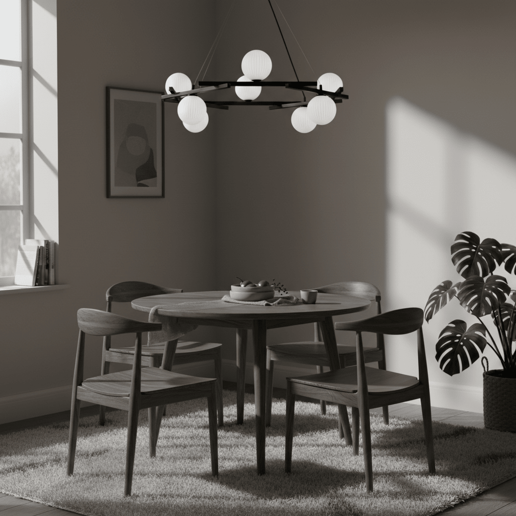 Polygon Prism Iron Chandelier