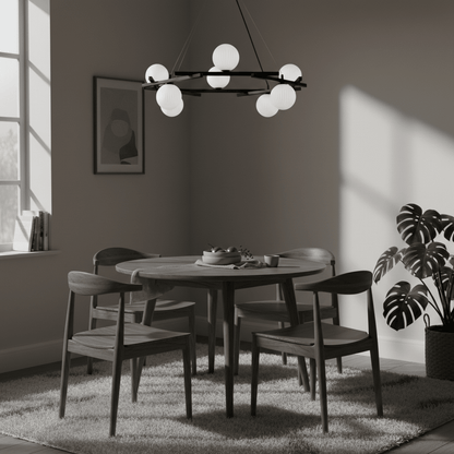 Polygon Prism Iron Chandelier