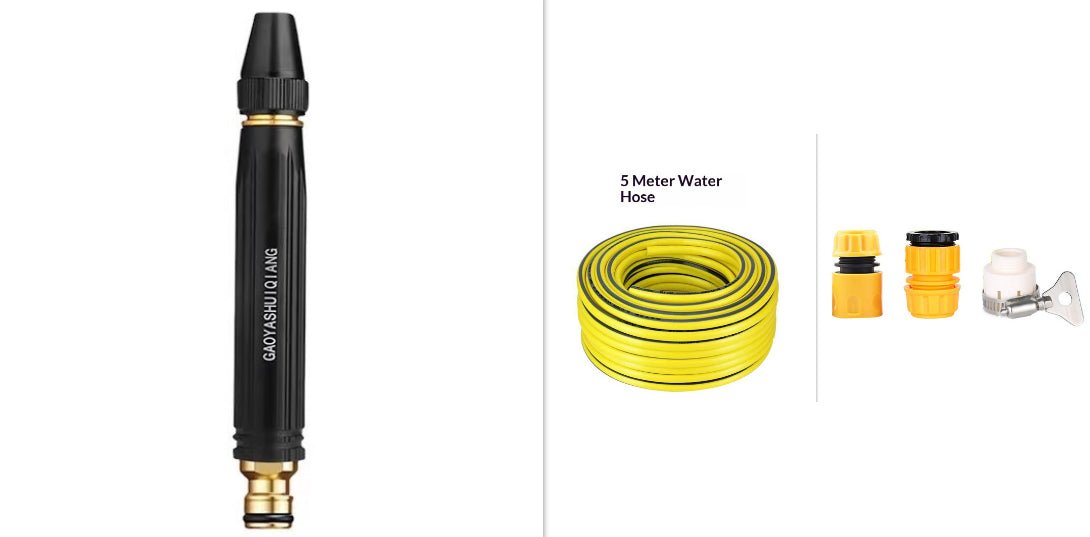 Portable High Pressure Washing Water Gun for Car & Garden - Royal Eagles Promise of Peace