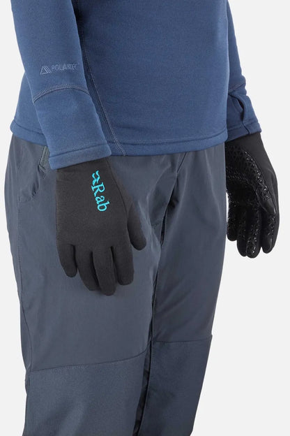 Rab Women's Polartec Power Stretch Gloves with Contact Grip Size XL