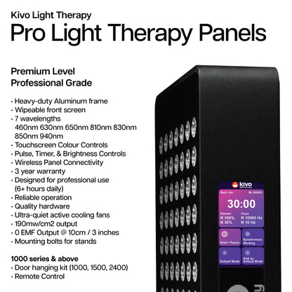 Kivo Pro 1000 Bundle: 2 x Pro 1000 & FREE Easel Stand