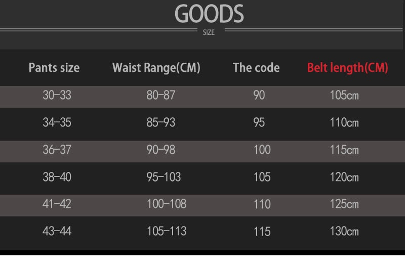 Luxury G Belt